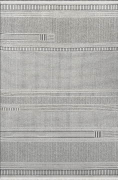 Woolen Halı Lavinia Moden Anti Alerjik Halı 8606 ANTRASİT