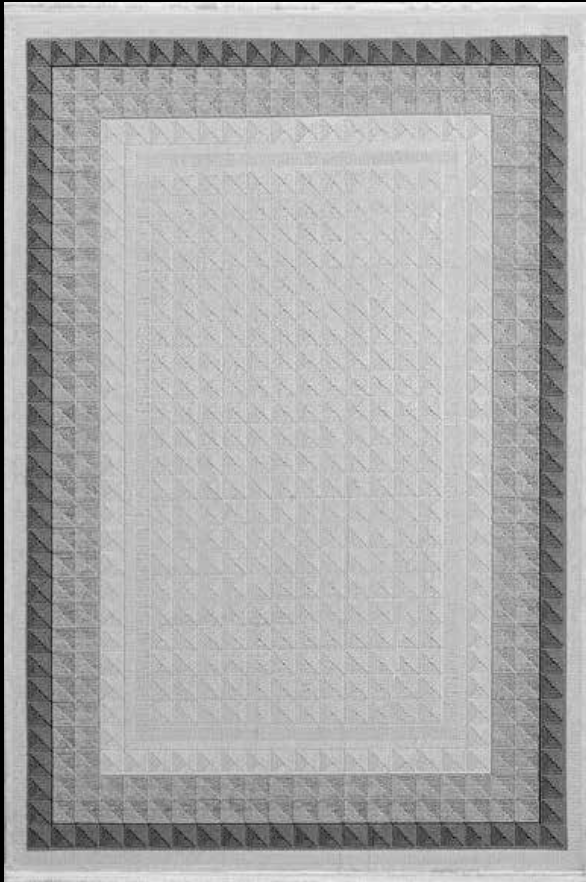 Flora Halı Silver 7173 A 100X200