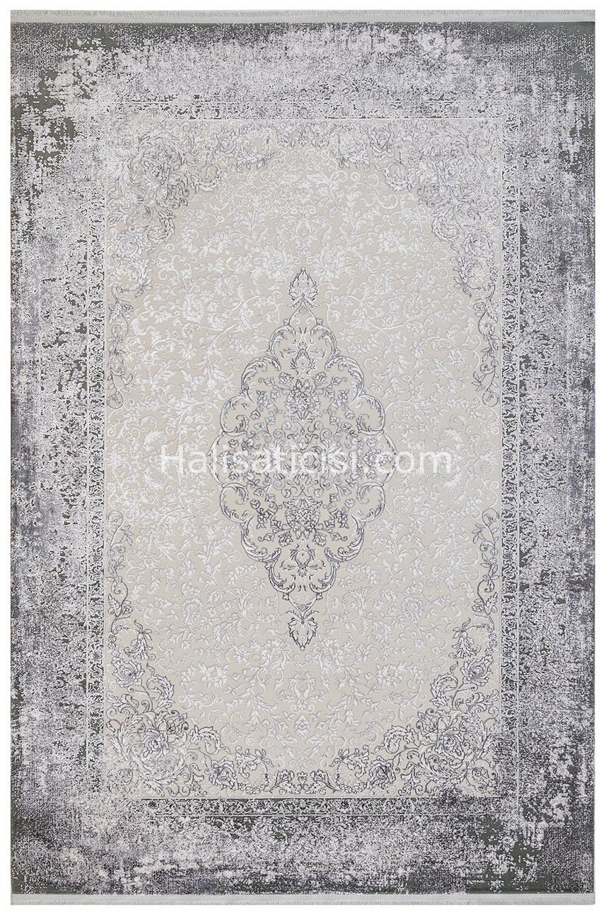 Artemis Halı Dream 09707E Krem Gri Halı 100X200