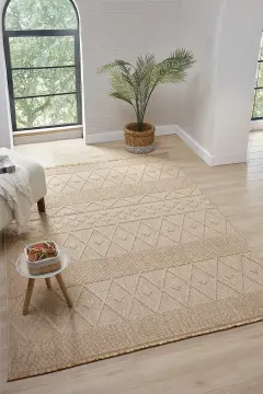 Seyran Halı Loopy Bukle Halı 620 Bej