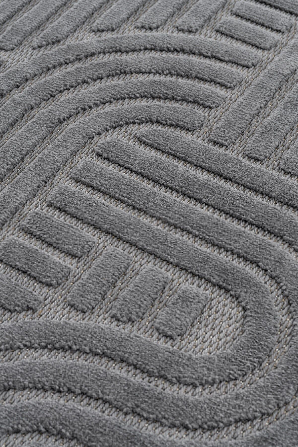 Koza Halı Lisbon İskandinav Tarz Halı A1766D Antrasit