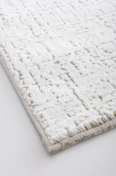 Bahariye Halı Ezgi Özel Ebat A254 Beyaz Yeşil