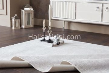 Gümüşsuyu Halı Black&Brown 13587 Beyaz