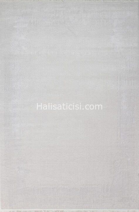 Gümüşsuyu Halı Black&Brown 13587 Beyaz 100X200