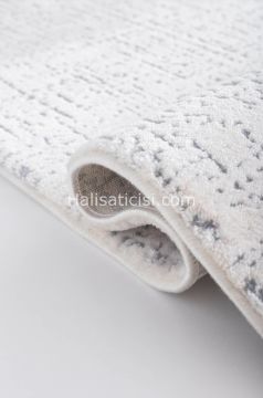 Bahariye Halı Ezgi Özel Ebat A254 Beyaz Mavi