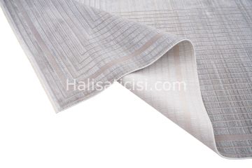 Dolce Vita Halı Donna 8252 Satin Silver Salon Halısı
