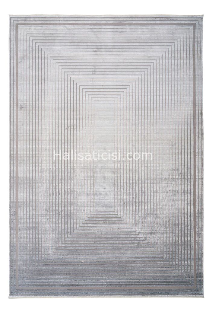 Dolce Vita Halı Donna 8252 Satin Silver Salon Halısı