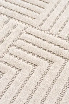 Koza Halı Lisbon İskandinav Tarz Halı A1772B Bej