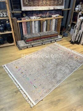 Salerno Çamaşır Makinesinde Yıkanabilir Kilim Halı HS1027