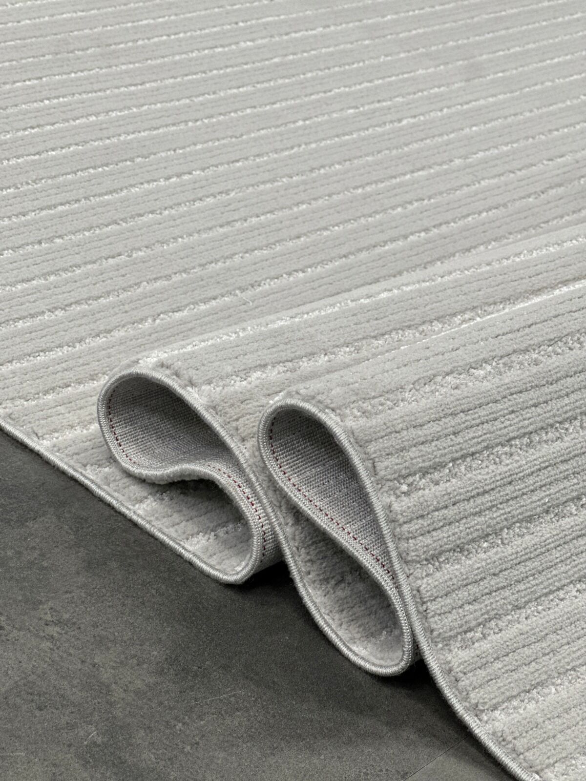 Woolen Halı Lavinia Moden Anti Alerjik Halı 8609 GRİ