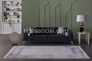 Gümüşsuyu Halı Black&Brown 13917 Gri