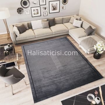 Dolce Vita Halı Donna 8253 Ash Grey Salon Halısı