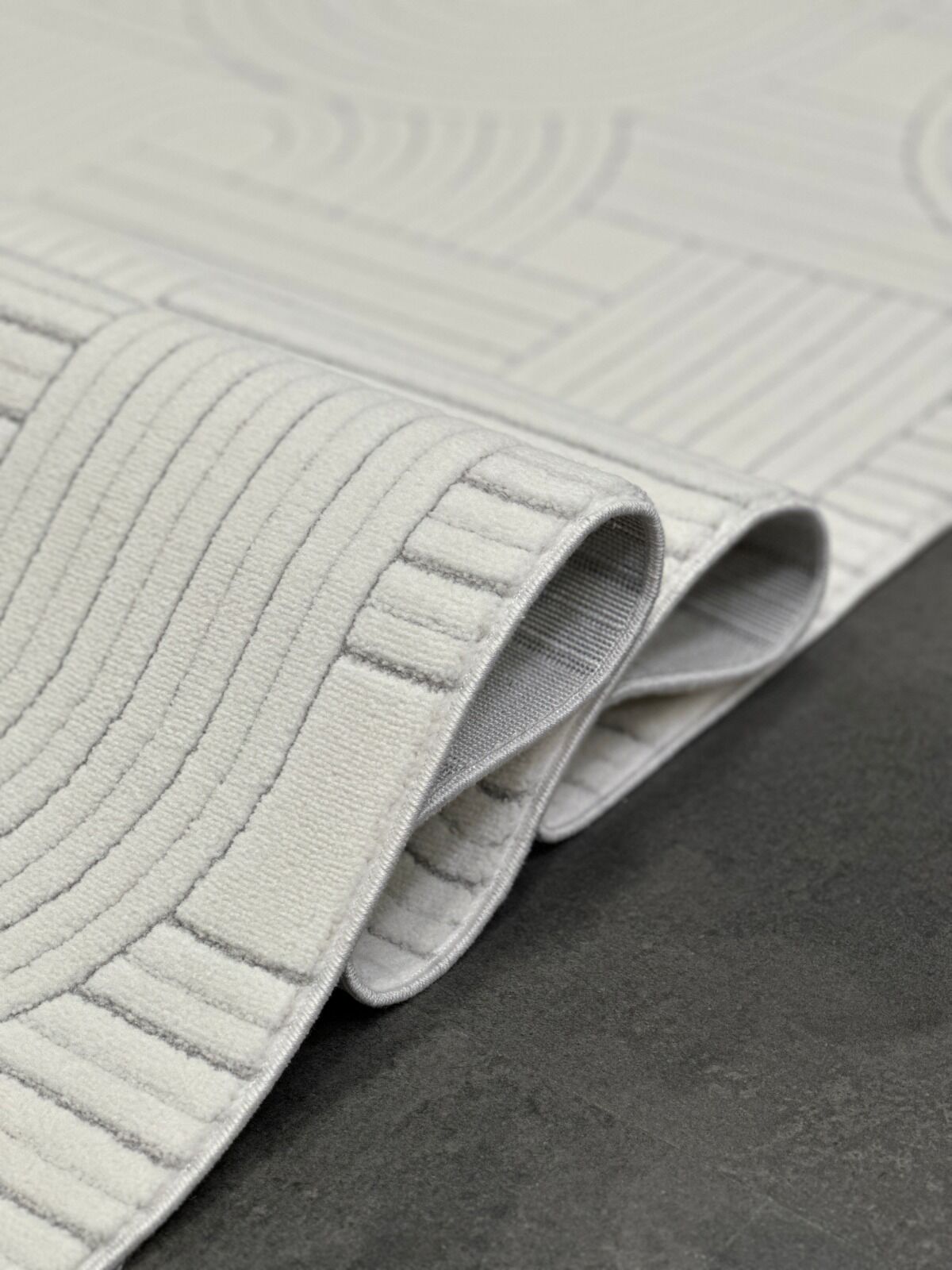 Woolen Halı Lavinia Moden Anti Alerjik Halı 8610 KREM