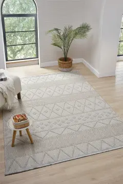 Seyran Halı Loopy Bukle Halı 620 Gri