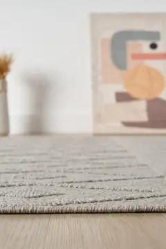 Seyran Halı Loopy Bukle Halı 620 Gri