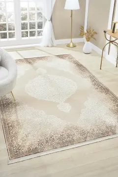Seyran Halı Asya Akrilik salon Halısı 524 Vizon