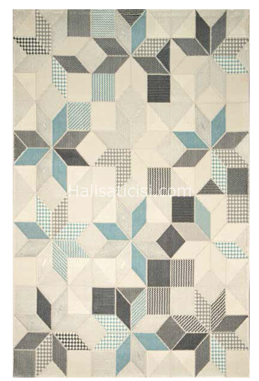 Toprak Halı Crafter 36959 Mavi