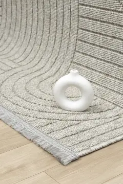 Seyran Halı Loopy Bukle Halı 623 Gri