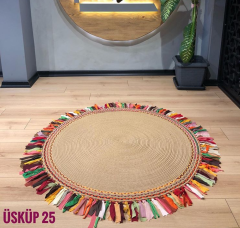 Jüt Halı Doğal El Yapımı Model:25