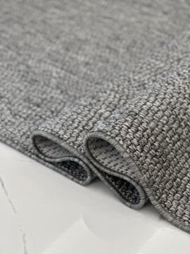 Woolen Jüt Halı 8102 GRİ