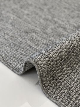 Woolen Jüt Halı 8102 GRİ