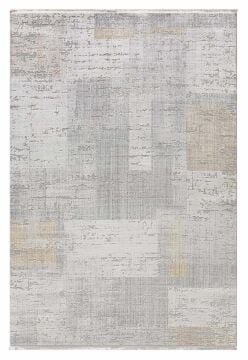 Koza Halı Rust Özel Ebat Kesme Halı A1233C Gold