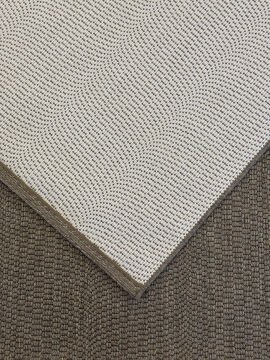 Woolen Jüt Halı 8103 KAHVE