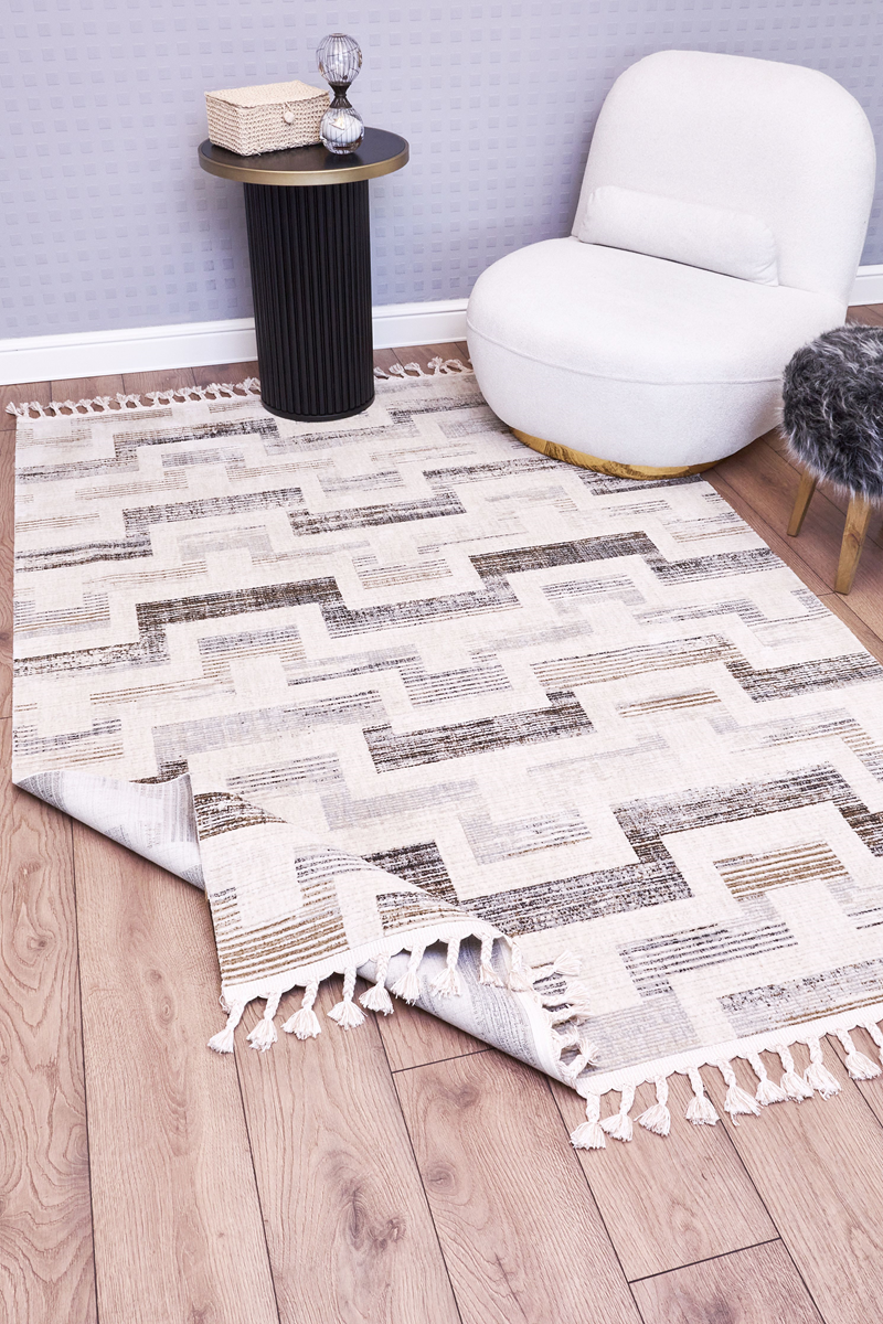 Apex Halı Marakeş İnce Yapılı Özel Ölçü Kesim Halı 1618