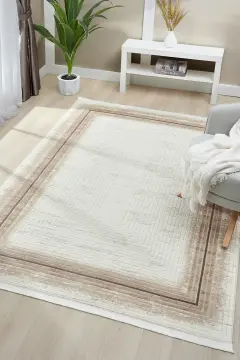 Seyran Halı Asya Akrilik salon Halısı 526 Vizon