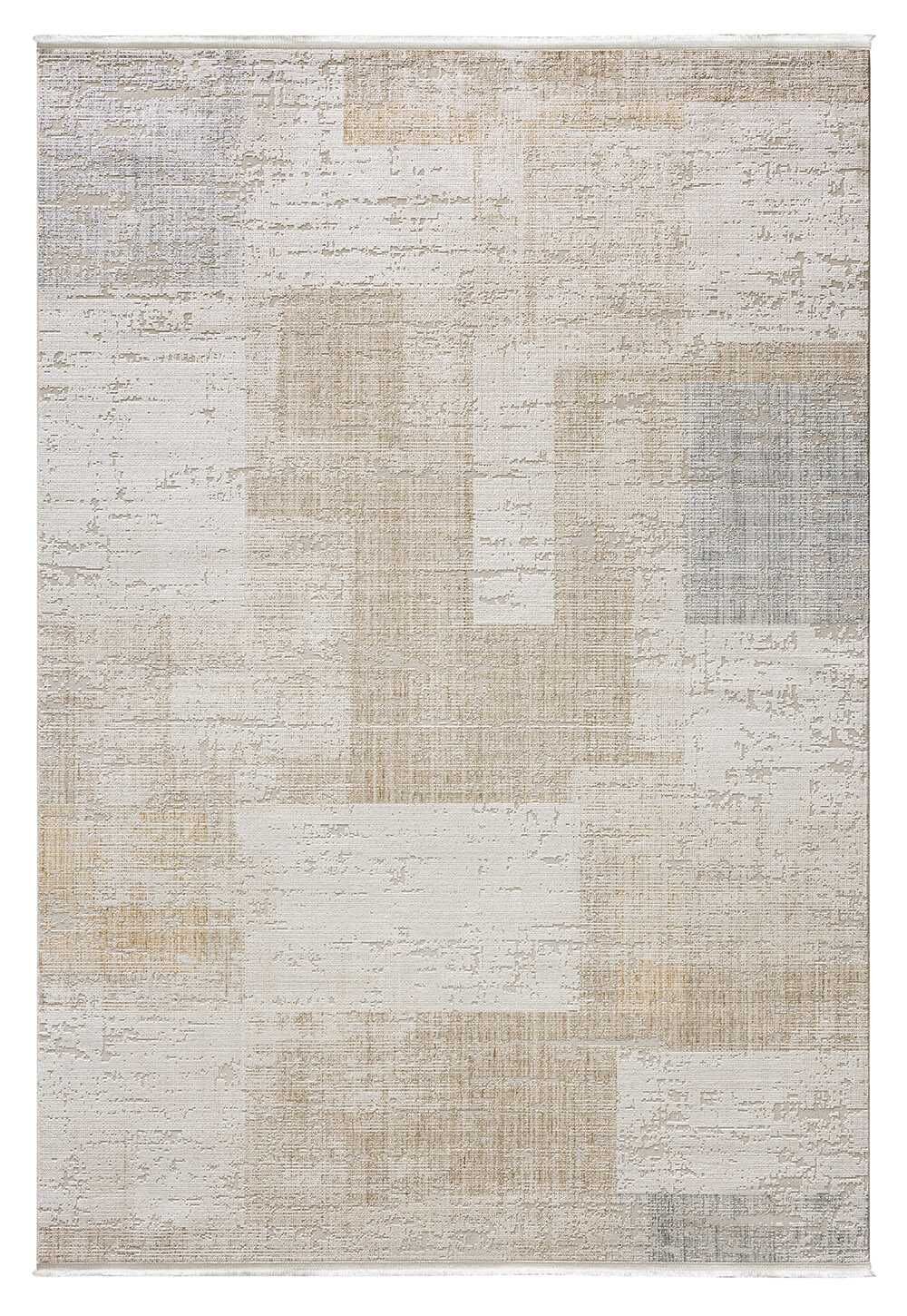 Koza Halı Rust Özel Ebat Kesme Halı A1233E Bej