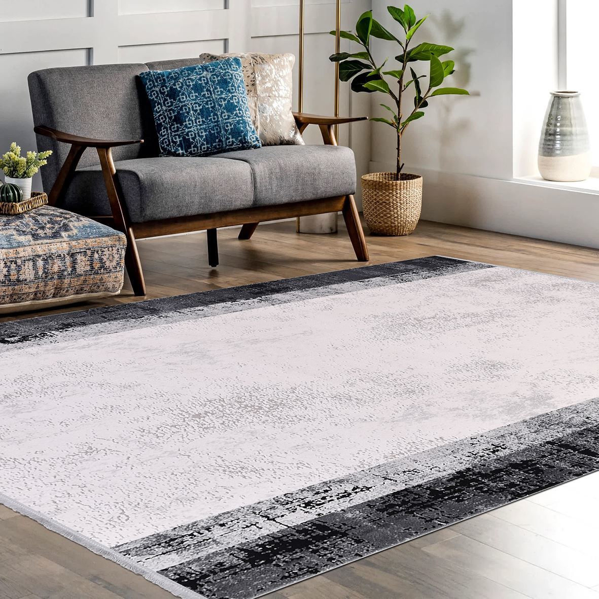 Crea Halı Stone Özel Ebat 17107K