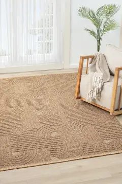 Seyran Halı Loopy Bukle Halı 623 Koyu Kahve