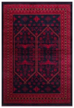 Eko Halı Herat Afgan Halı Viscon HER 01 Navy