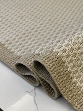 Woolen Jüt Halı 8104 HARDAL