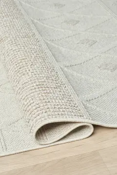 Seyran Halı Loopy Bukle Halı 620 Açık Krem