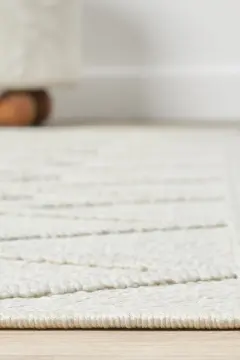 Seyran Halı Loopy Bukle Halı 620 Açık Krem