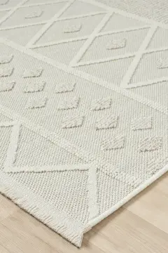 Seyran Halı Loopy Bukle Halı 620 Açık Krem