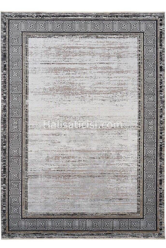 Dolce Vita Halı Lusso 8202 Grey - Gri Salon Halısı