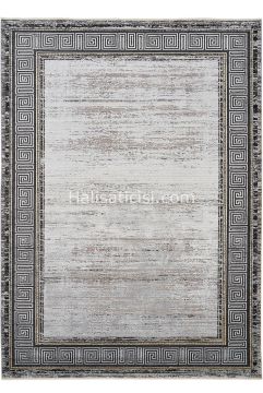 Dolce Vita Halı Lusso 8202 Grey - Gri Salon Halısı 100X200