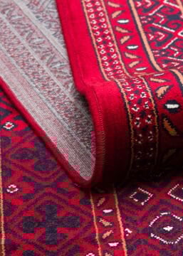 Eko Halı Herat Afgan Halı Viscon HER 02 Red