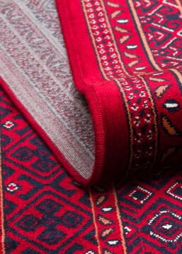 Eko Halı Herat Afgan Halı Viscon HER 02 Red
