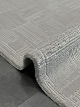 Woolen Halı Palace Modern Akrilik Halı 4858 GRİ
