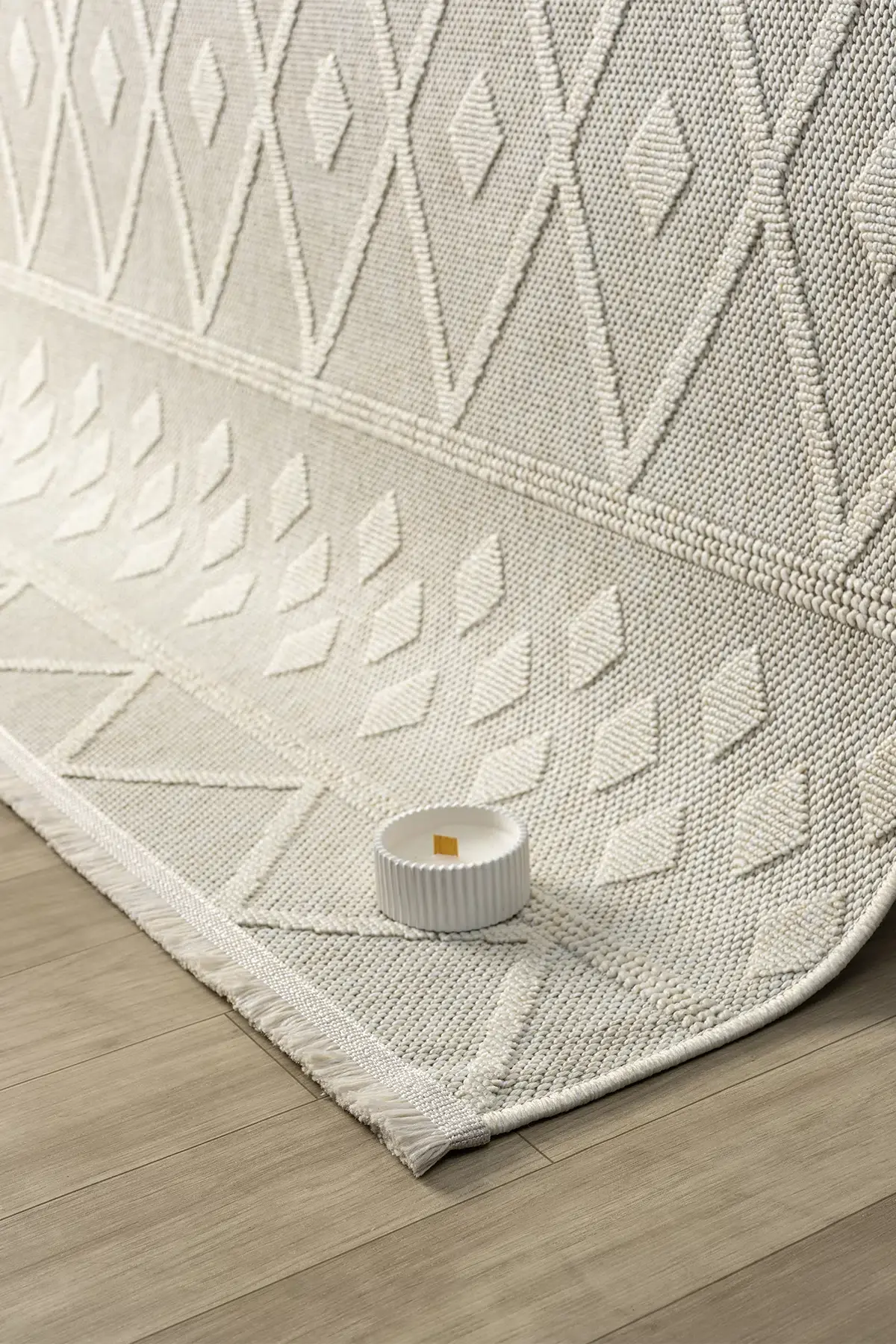 Seyran Halı Loopy Bukle Halı 620 Krem