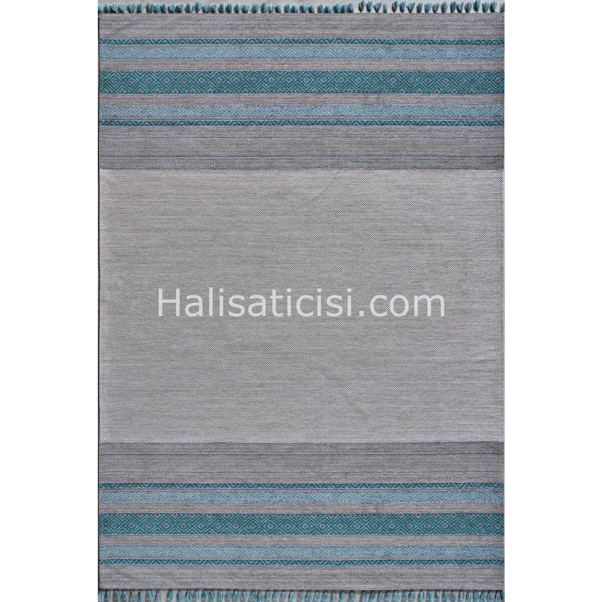 Gümüşsuyu Halı Deco İbiza Kilim 12186 Turkuaz