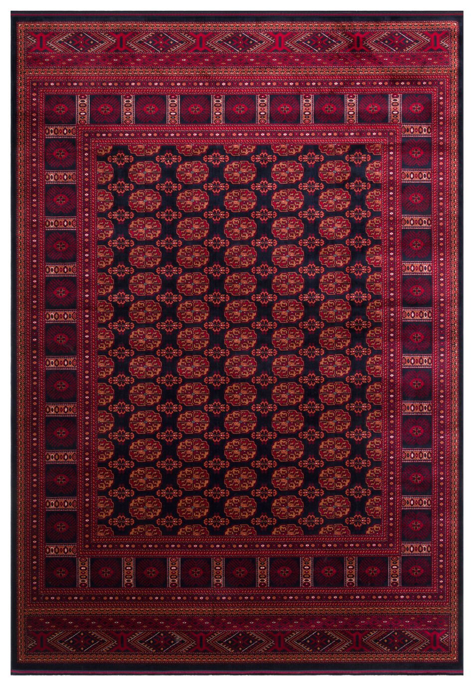 Eko Halı Herat Afgan Halı Viscon HER 03 Navy