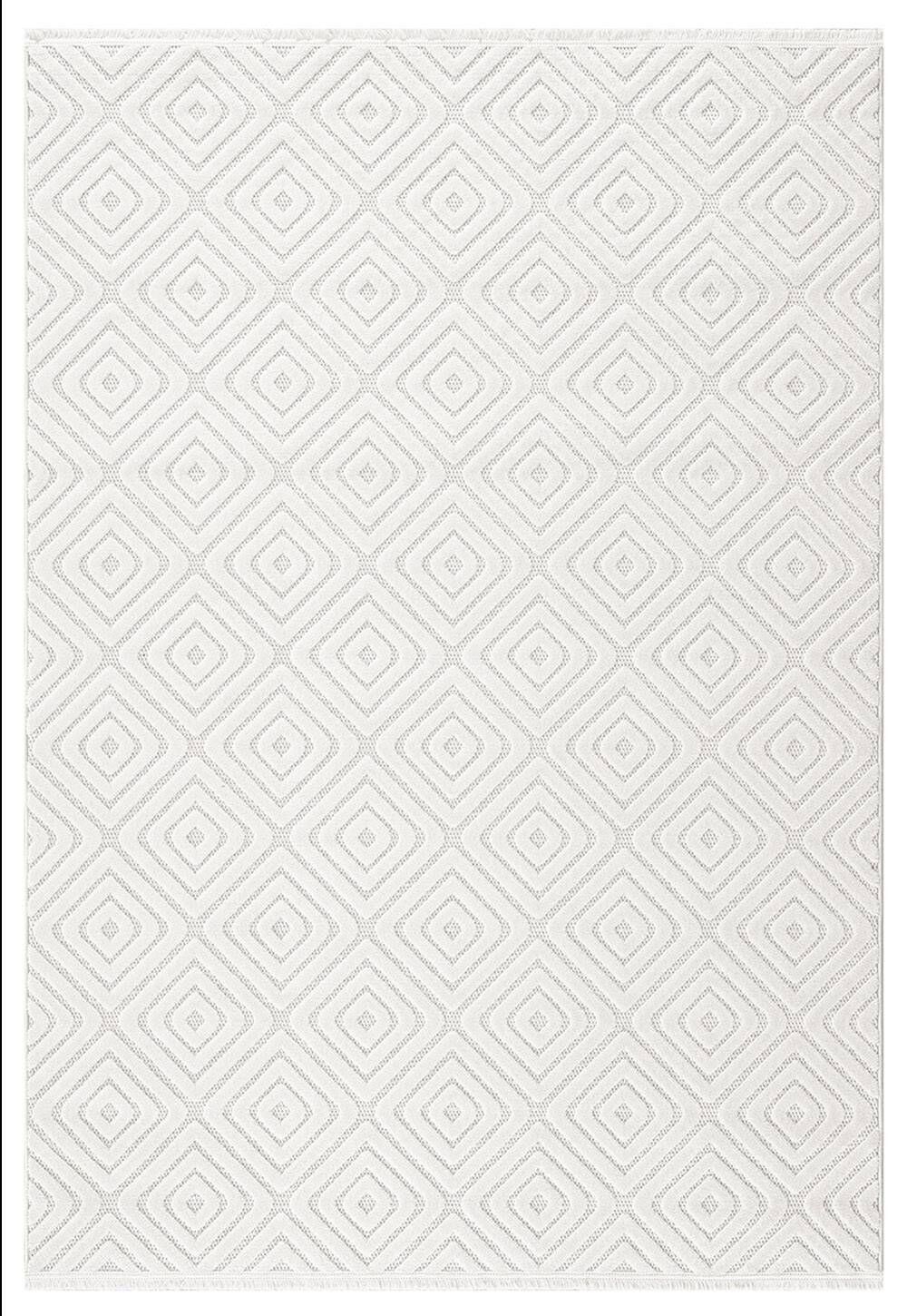 Koza Halı Lisbon Özel Ebat Kesme Halı A1762A Krem