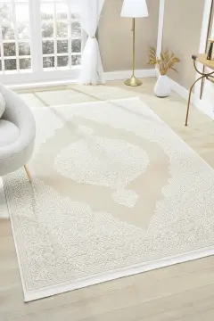 Seyran Halı Asya Akrilik salon Halısı 524 Bej