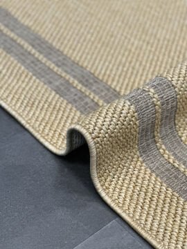 Woolen Jüt Halı 8107 HARDAL