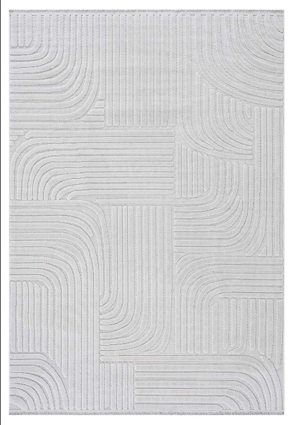 Koza Halı Lisbon Özel Ebat Kesme Halı A1763C Gri