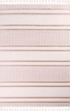 Nexus Gumin İskandinav Tarzı İşlemeli Halı 4816B-BEJ